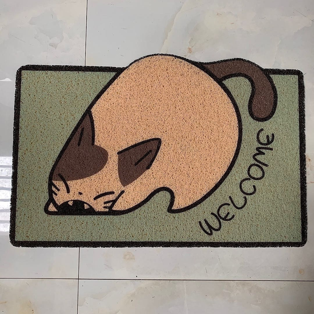 Cute Cartoon Non-Slip Area Rug for Home & Bath