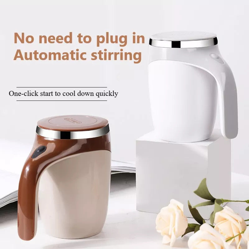 Magnetic Self-Stirring Mug
